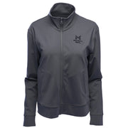 MM Womens Grey Full Zip