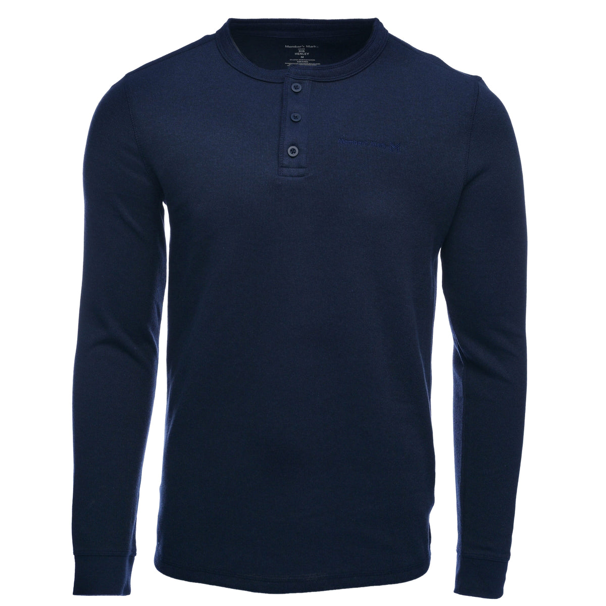 Member's Mark Ribbed Henley