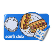 Santas Snack Sticker