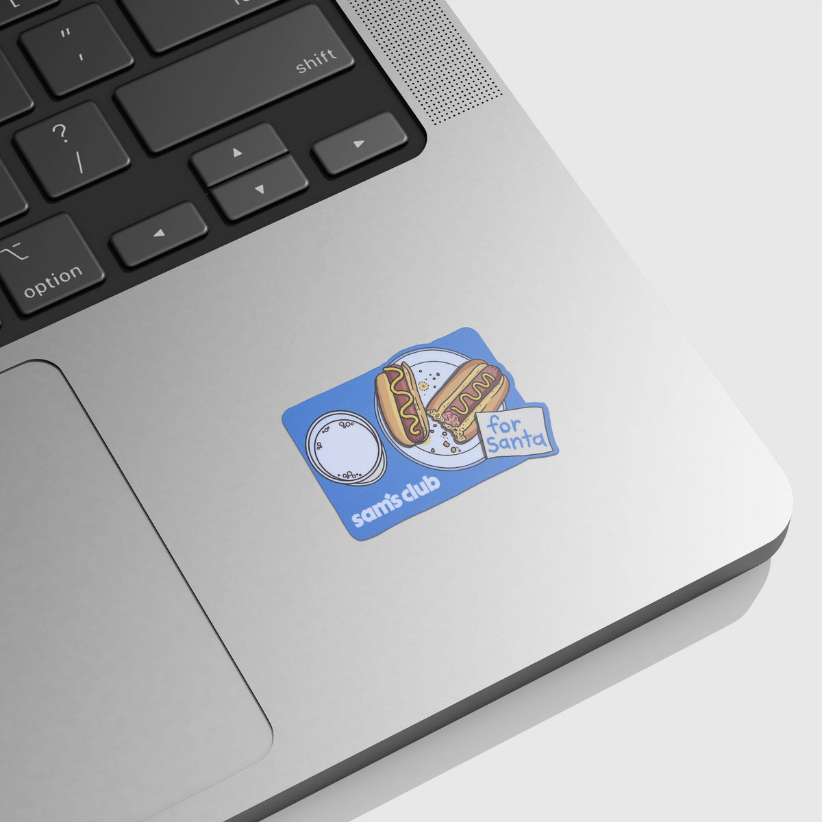 Santas Snack Sticker