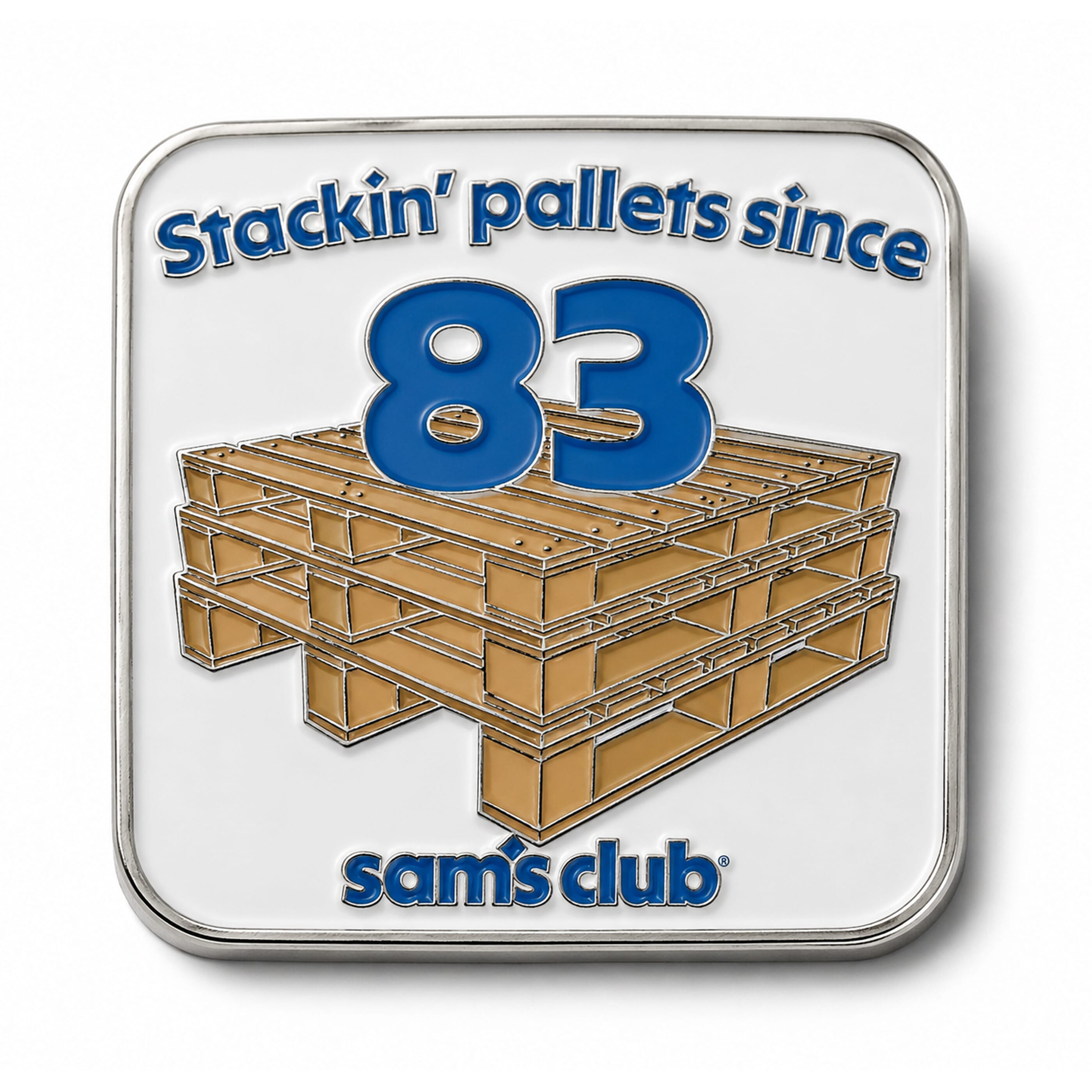 83 Lapel Pin