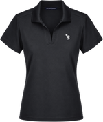 Women's HUH Black Polo