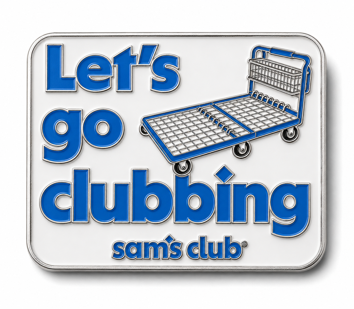 Let's go clubbing Lapel Pin