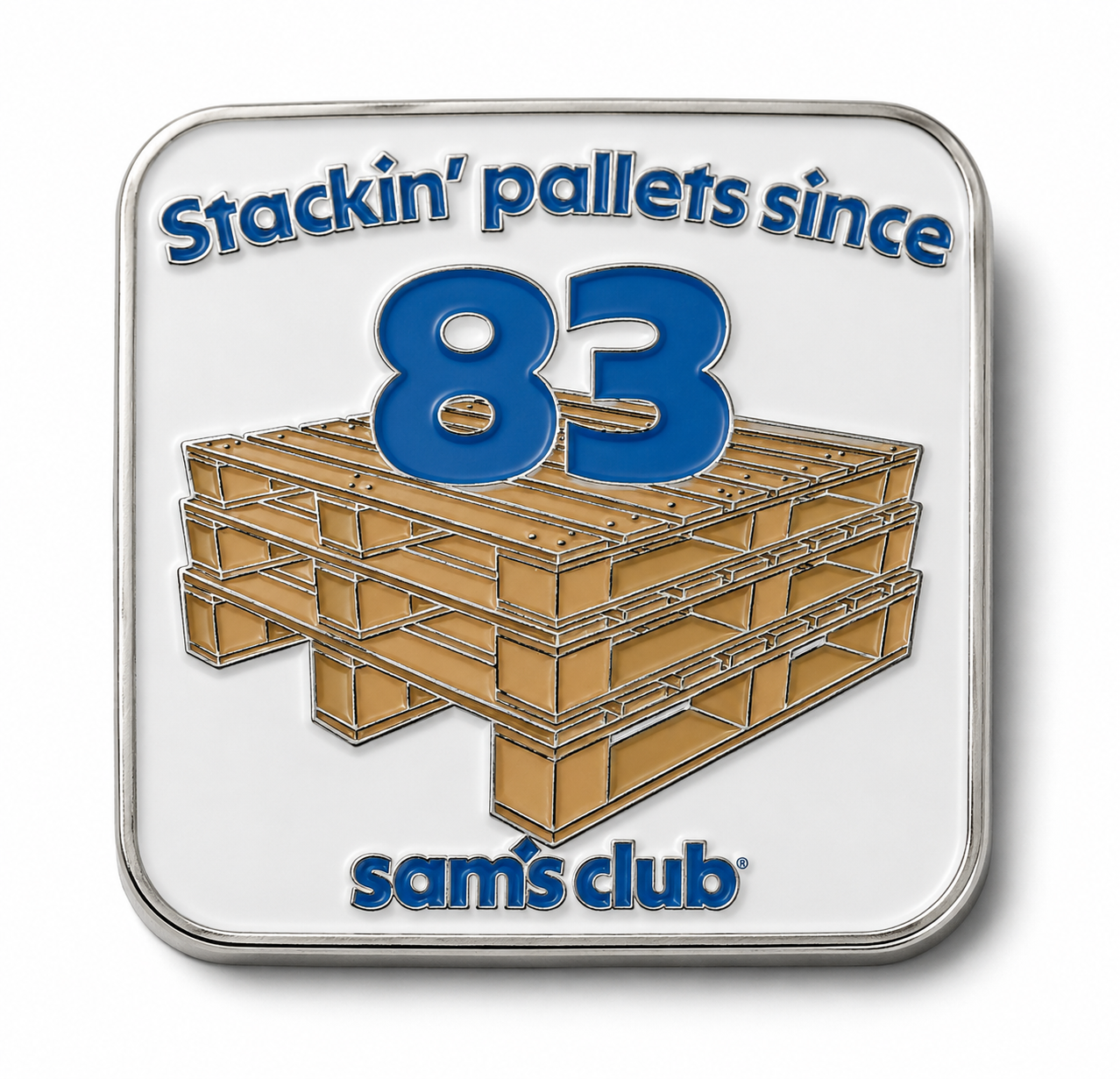 83 Lapel Pin
