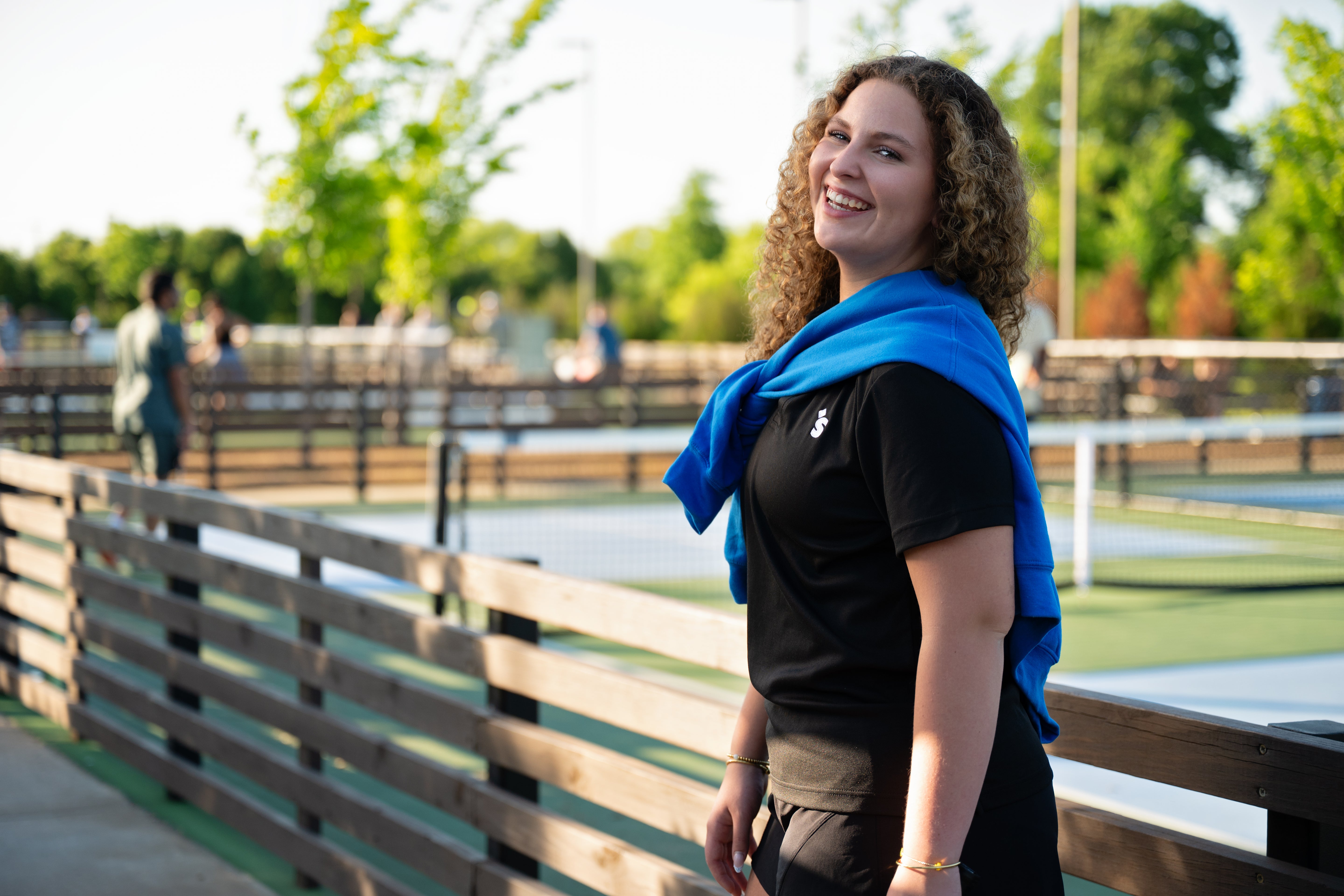 Women's HUH Black Polo