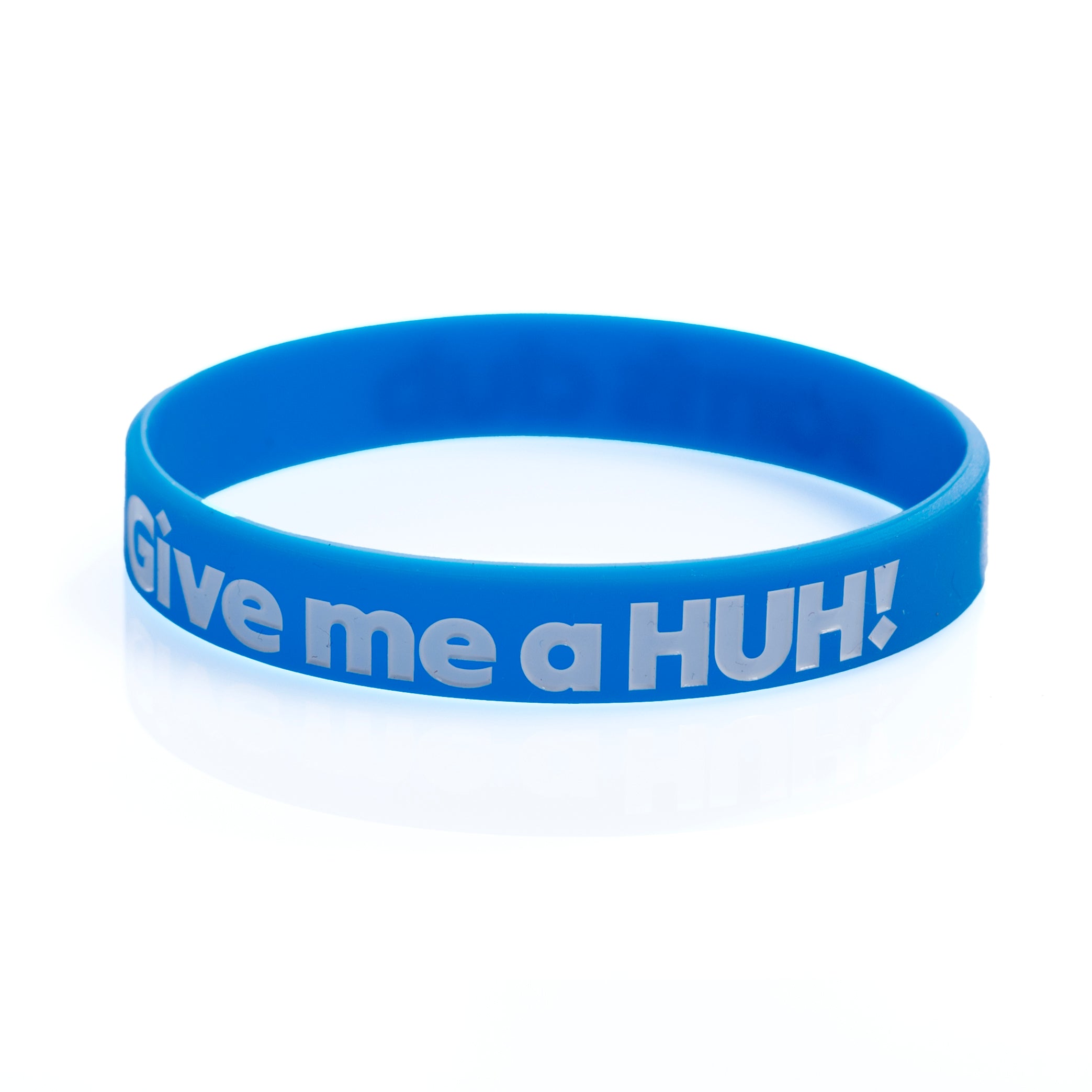 Give me a HUH! Silicone Bracelet