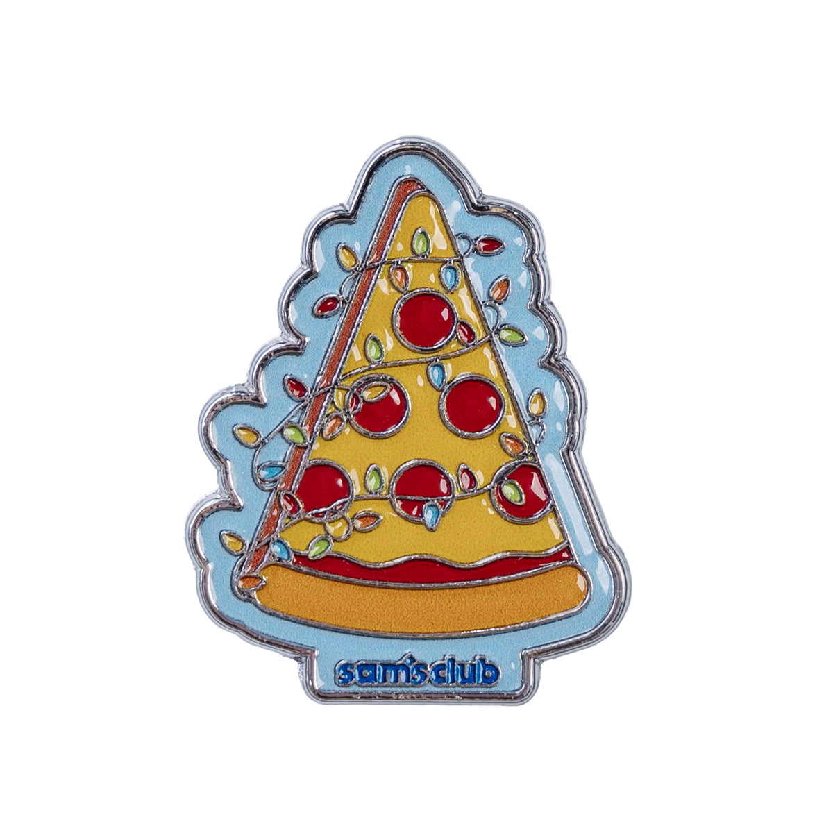 Holiday Slice Lapel Pin