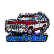 Holiday Truck Lapel Pin