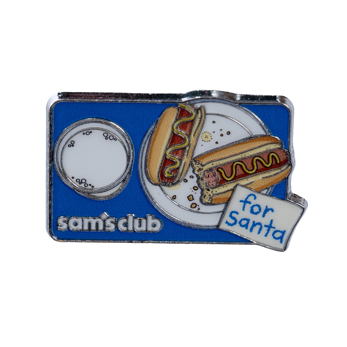 Santas Snack Lapel Pin