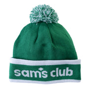 Maverick Green Pom Beanie