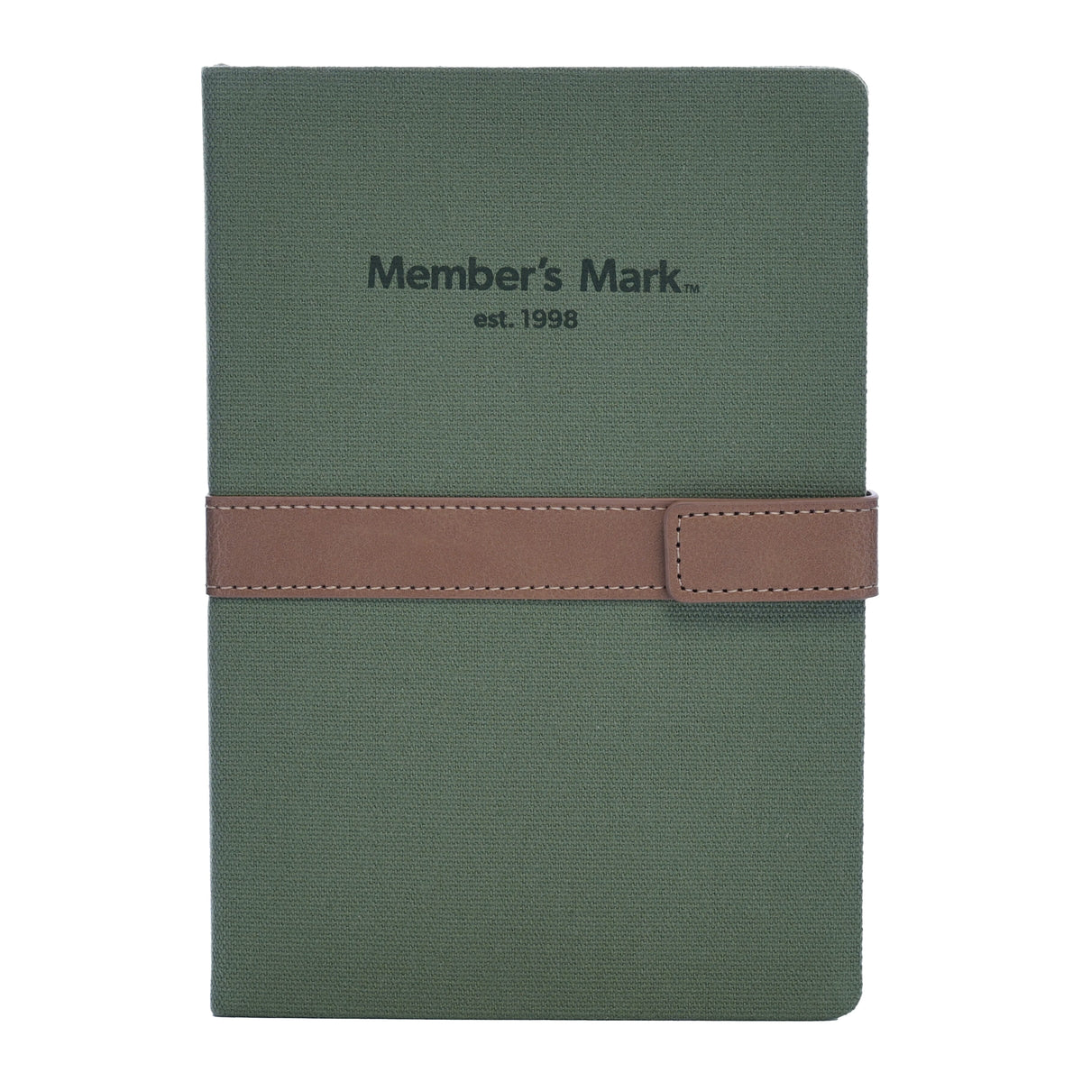 MM Hardback Canvas Journals with Leather Close