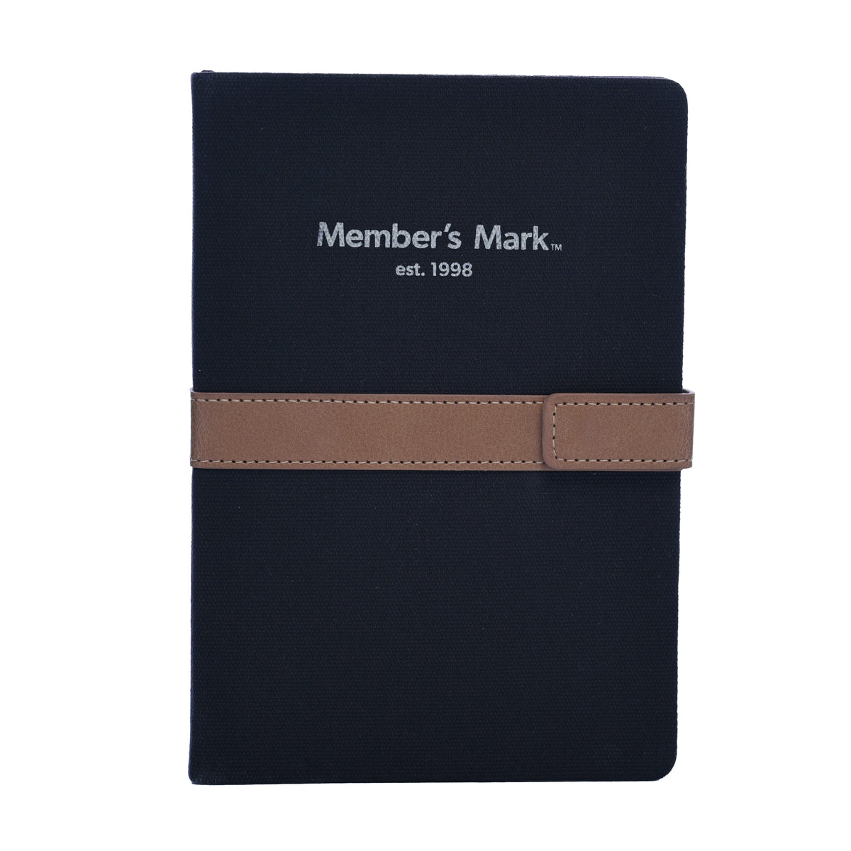 MM Hardback Canvas Journals with Leather Close
