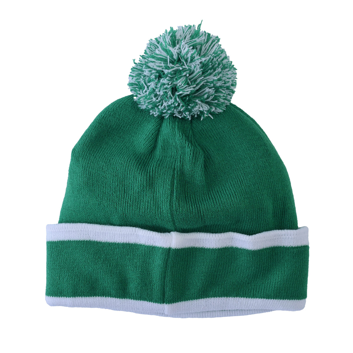 Maverick Green Pom Beanie