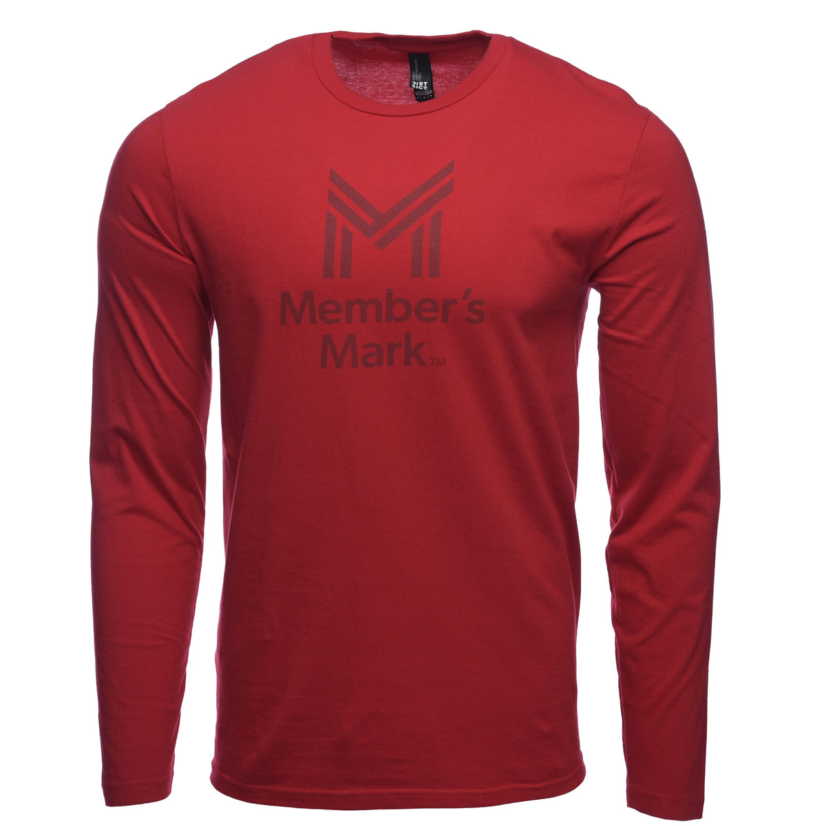 Member's Mark Long Sleeve Red Tee