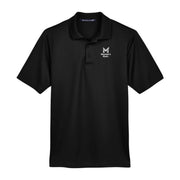 MM Stacked Black Polo