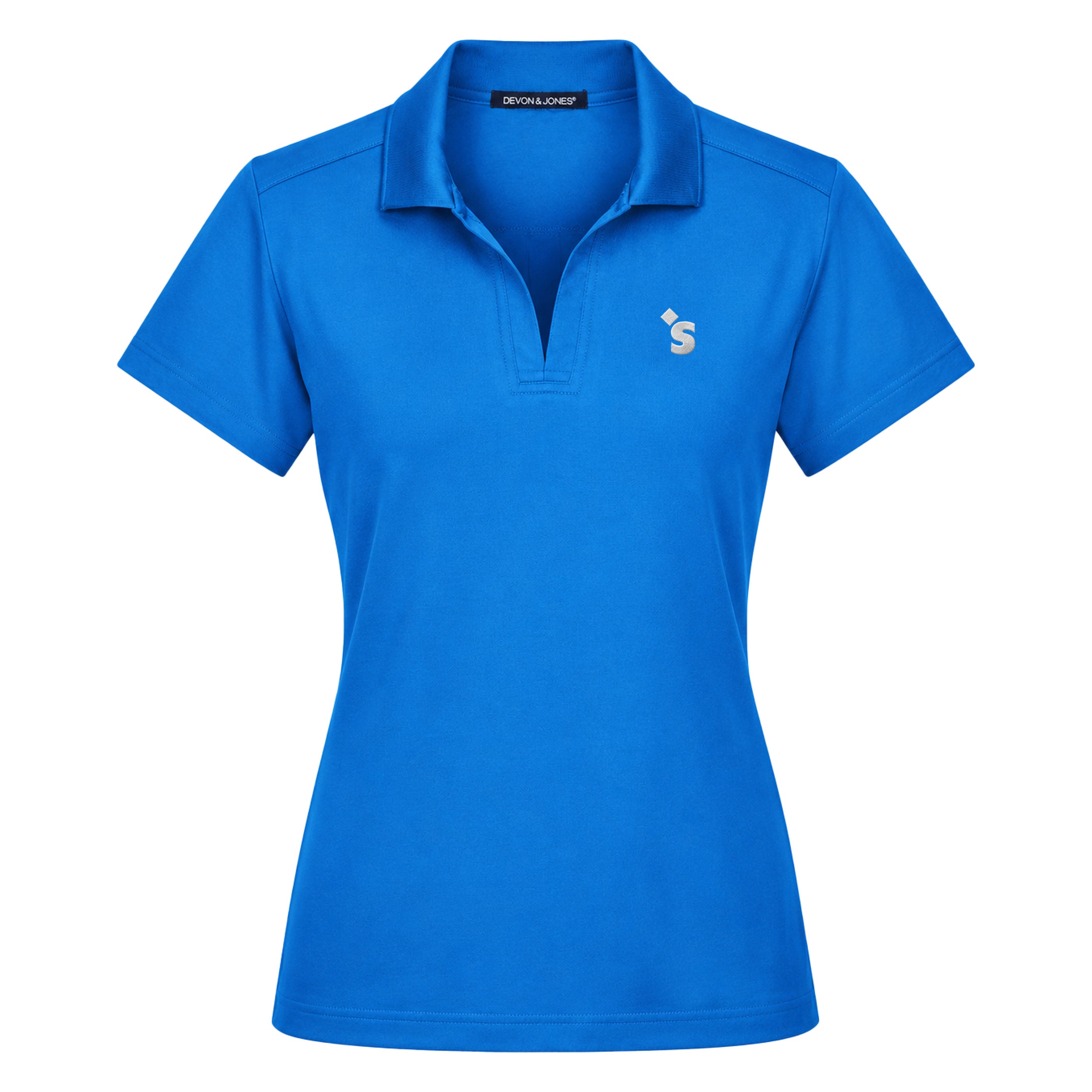 Women's HUH French Blue Polo