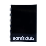 Black Logo Spiral Notebook