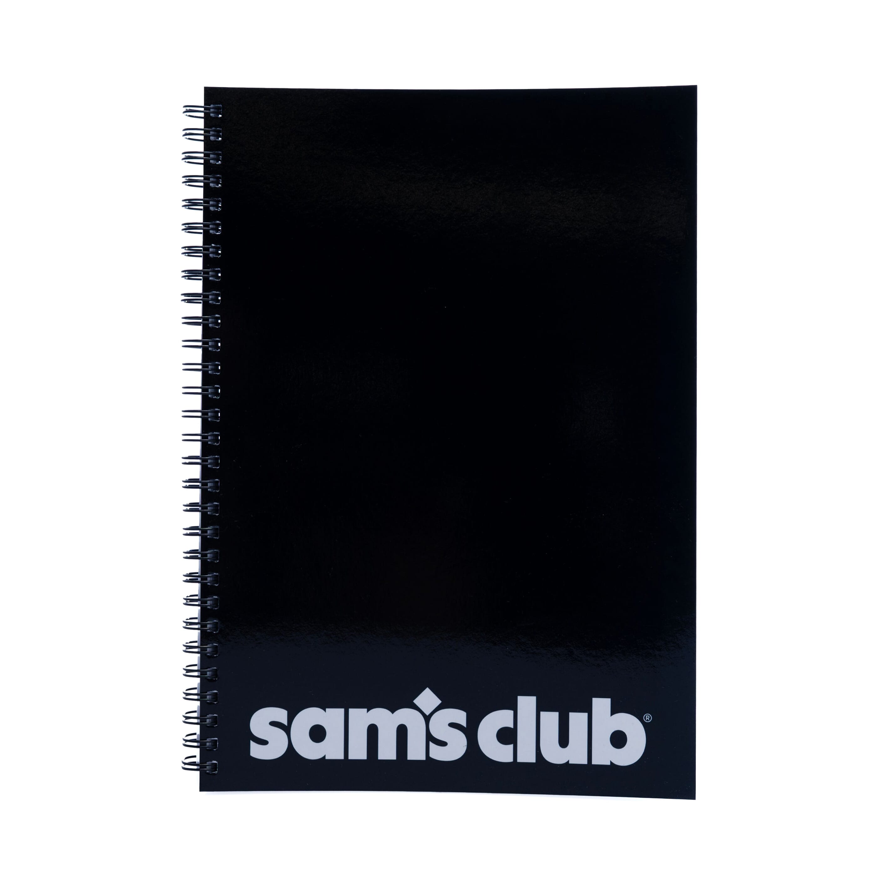Black Logo Spiral Notebook