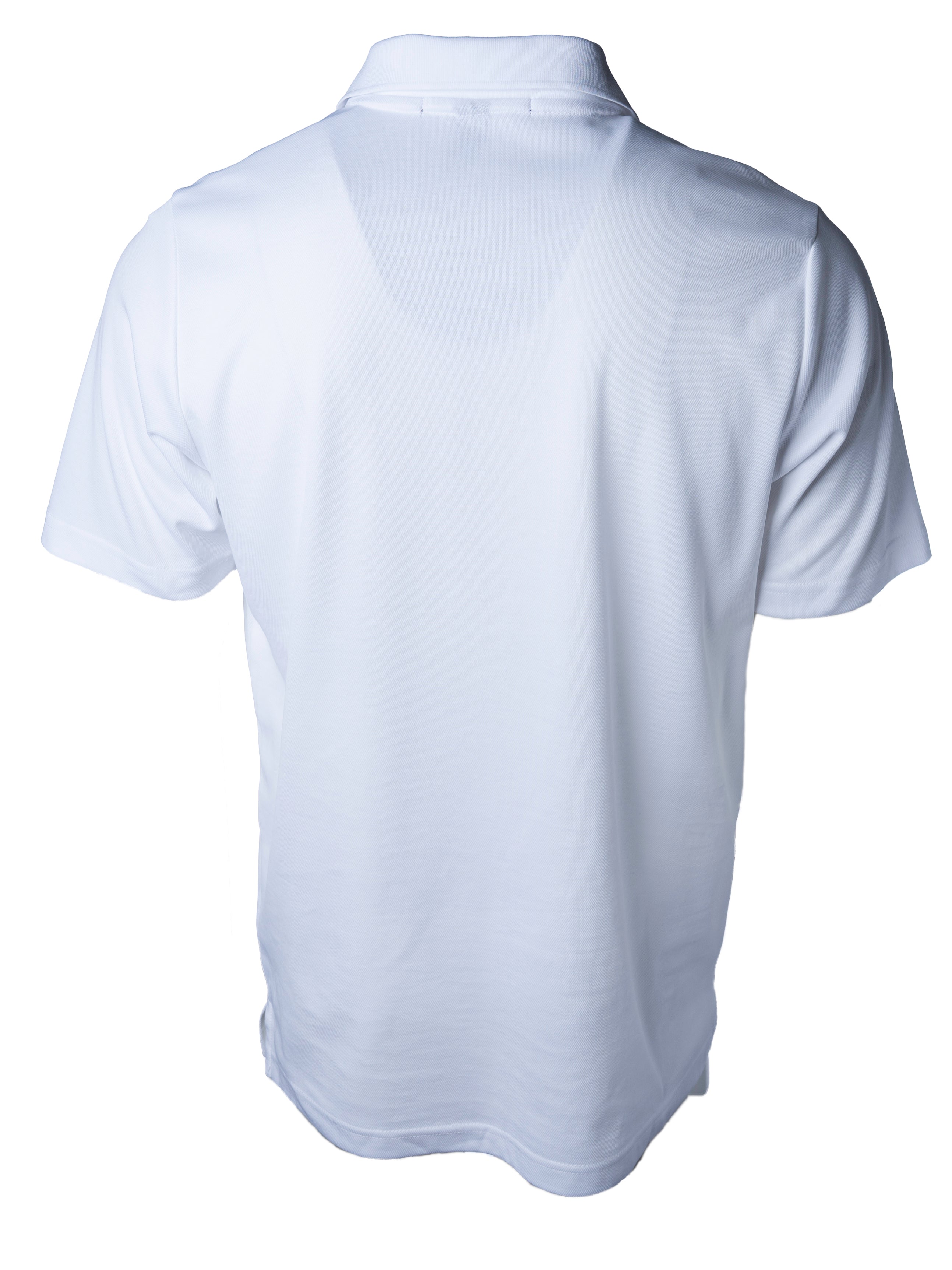 Men's HUH White Polo