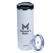 Member's Mark 18oz Perka Tumbler White