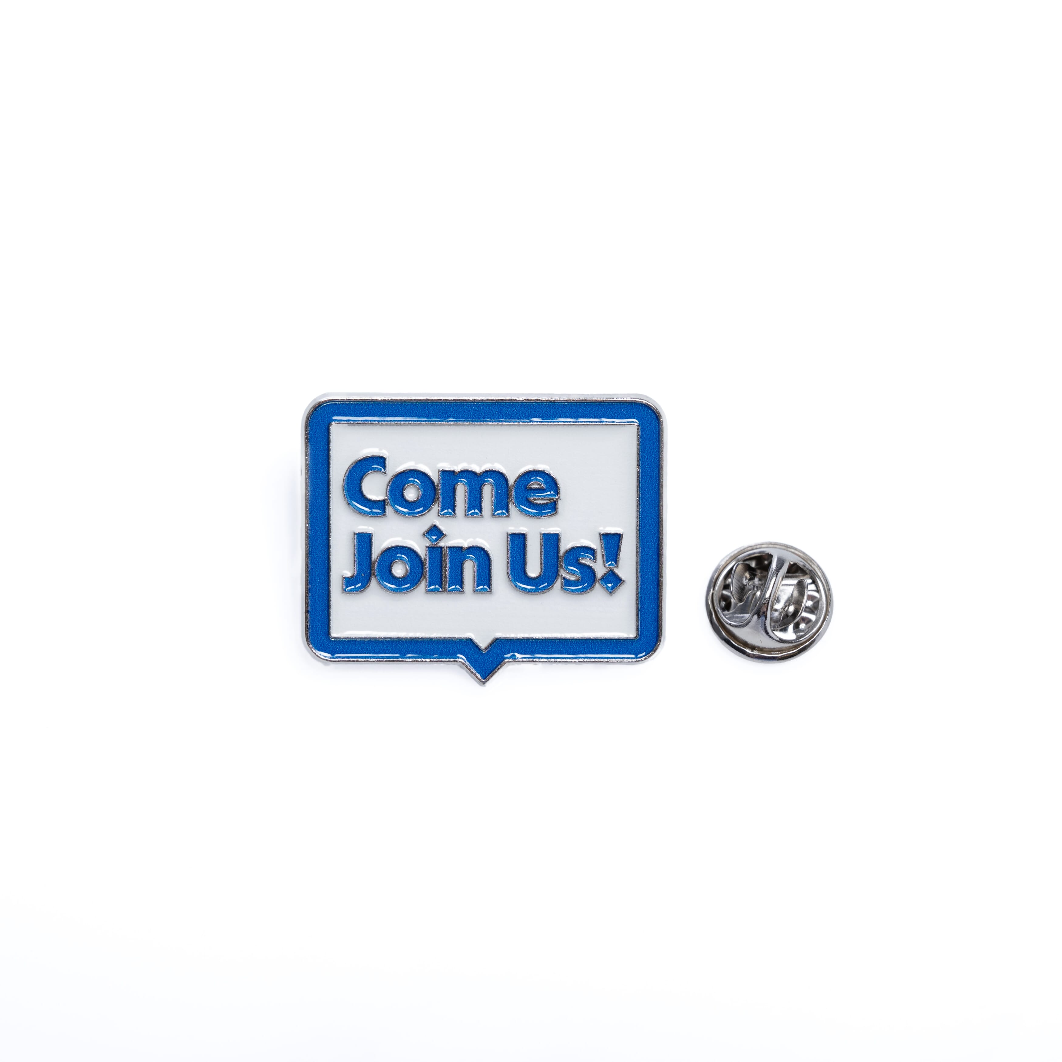 Come Join Us! Lapel Pin
