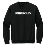 Sam's Club Black Logo Crewneck Sweatshirt