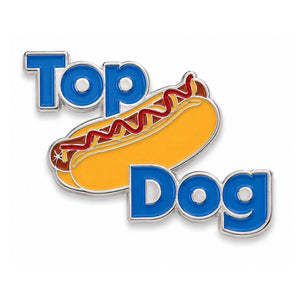 Top Dog Lapel Pin