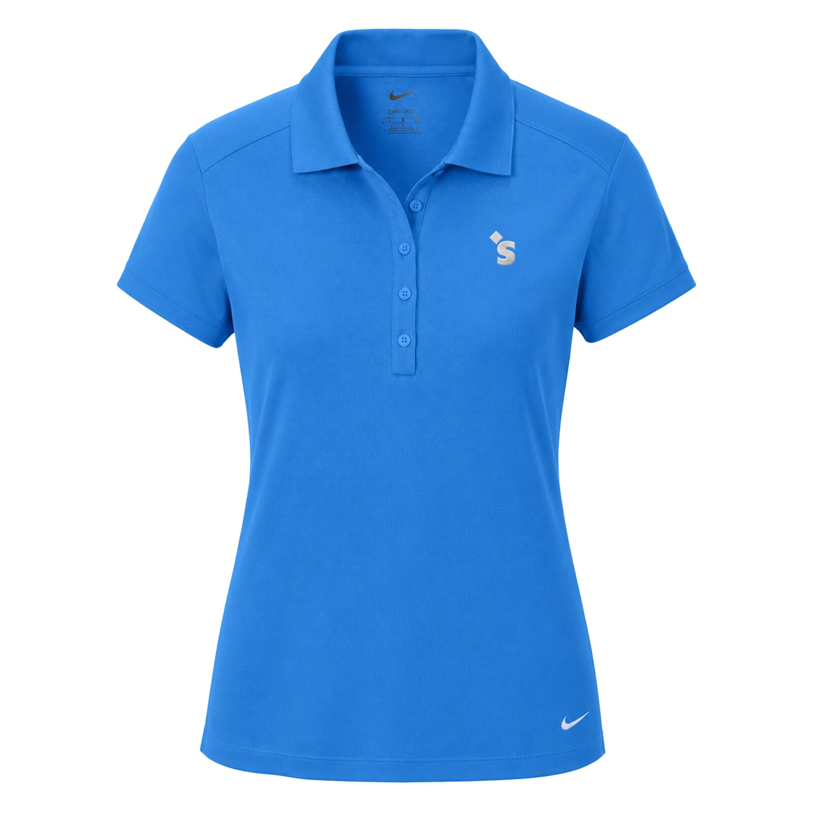 Women's HUH Club Blue Nike Pique Polo