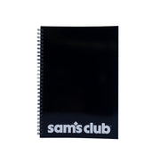 Black Logo Spiral Notebook