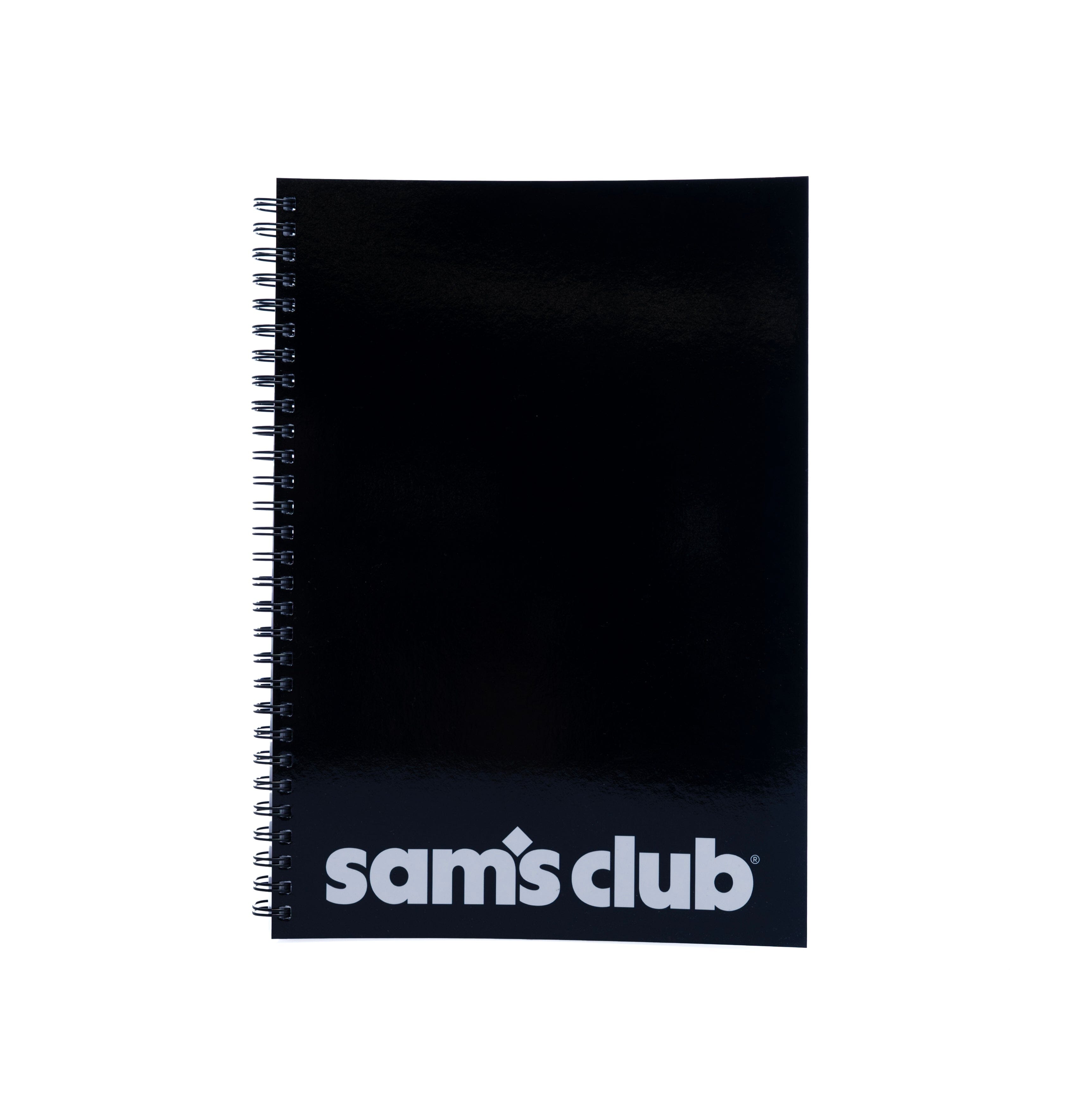 Black Logo Spiral Notebook