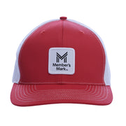 Member's Mark Richardson Red Trucker Patch Hat
