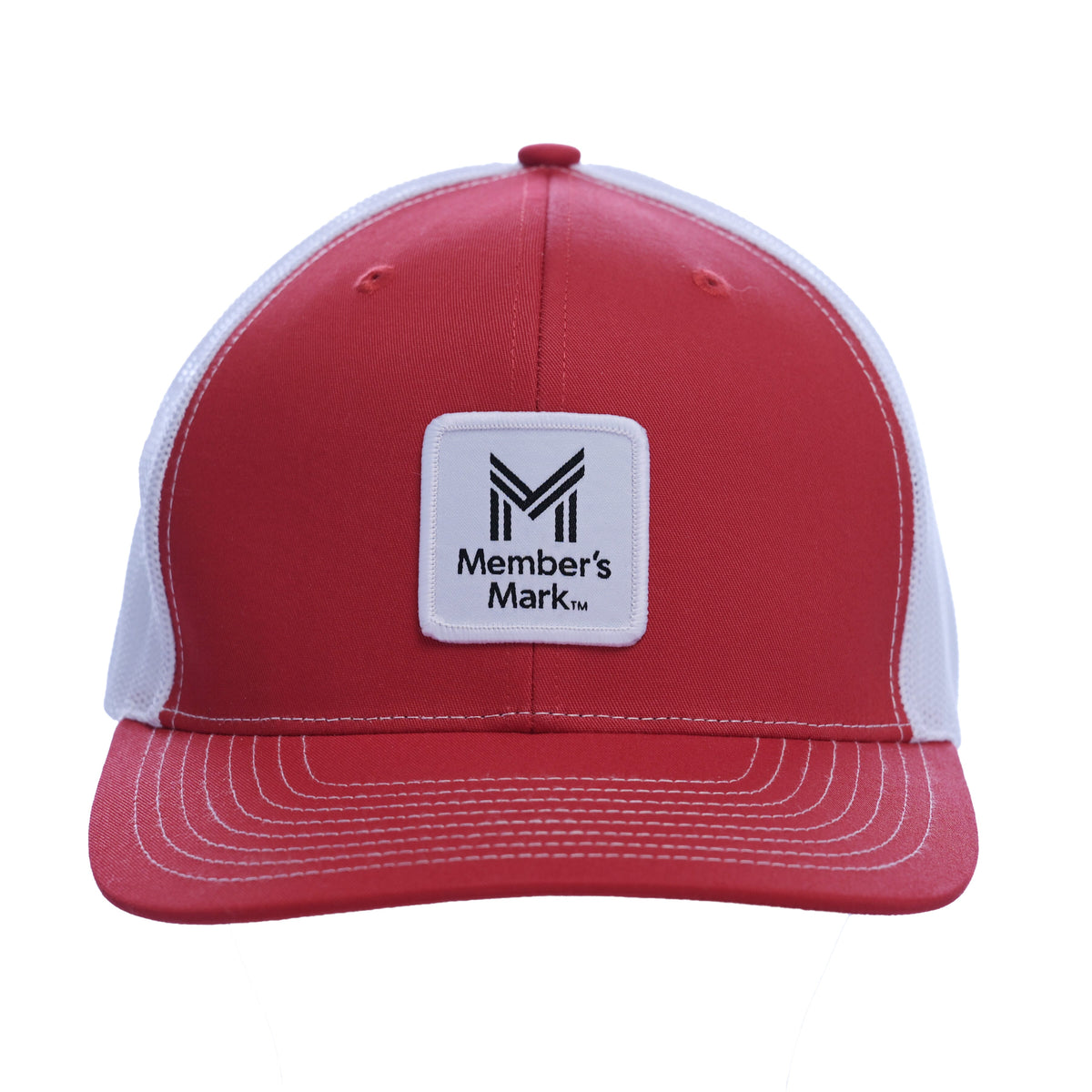 Member's Mark Richardson Red Trucker Patch Hat