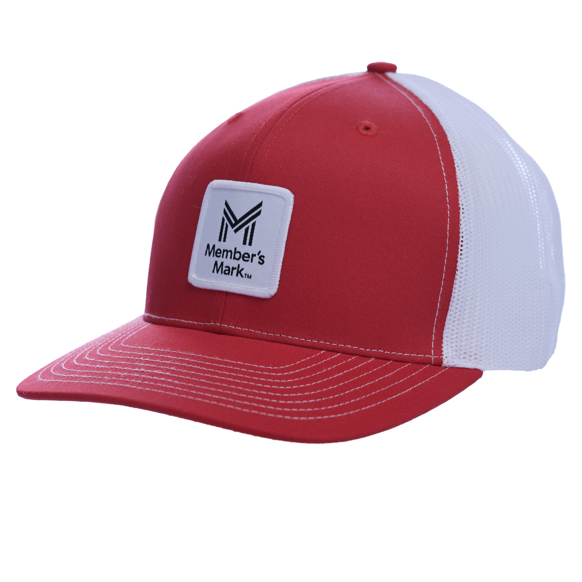 Member's Mark Richardson Red Trucker Patch Hat