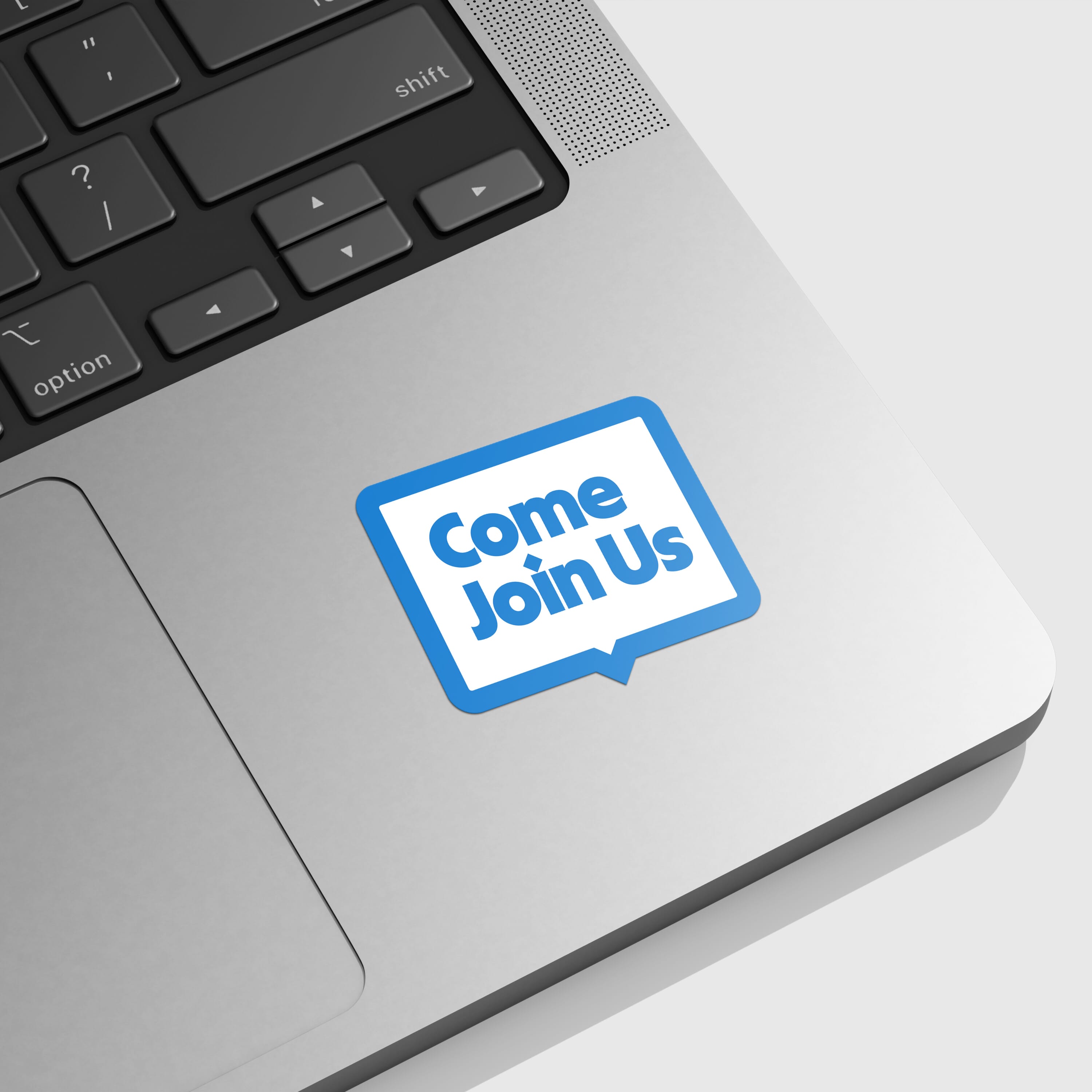 Come Join Us Sticker