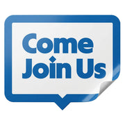 Come Join Us Sticker