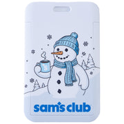 Snowman Badge Holder