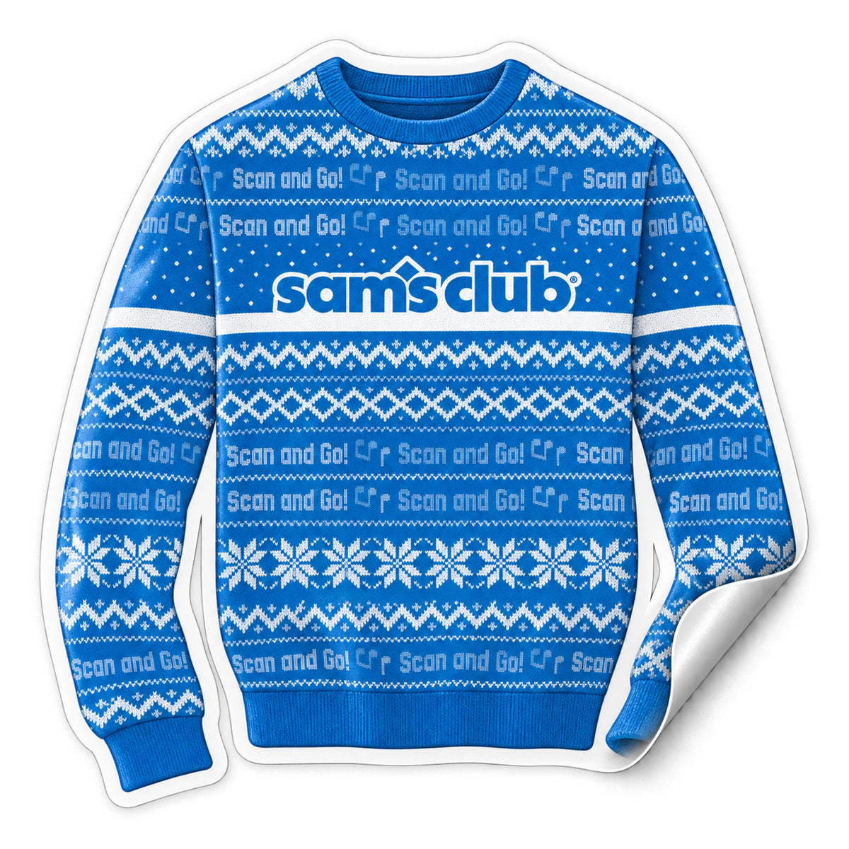 SC Holiday Sweater Sticker