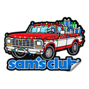 Sam's Truck Holiday Sticker