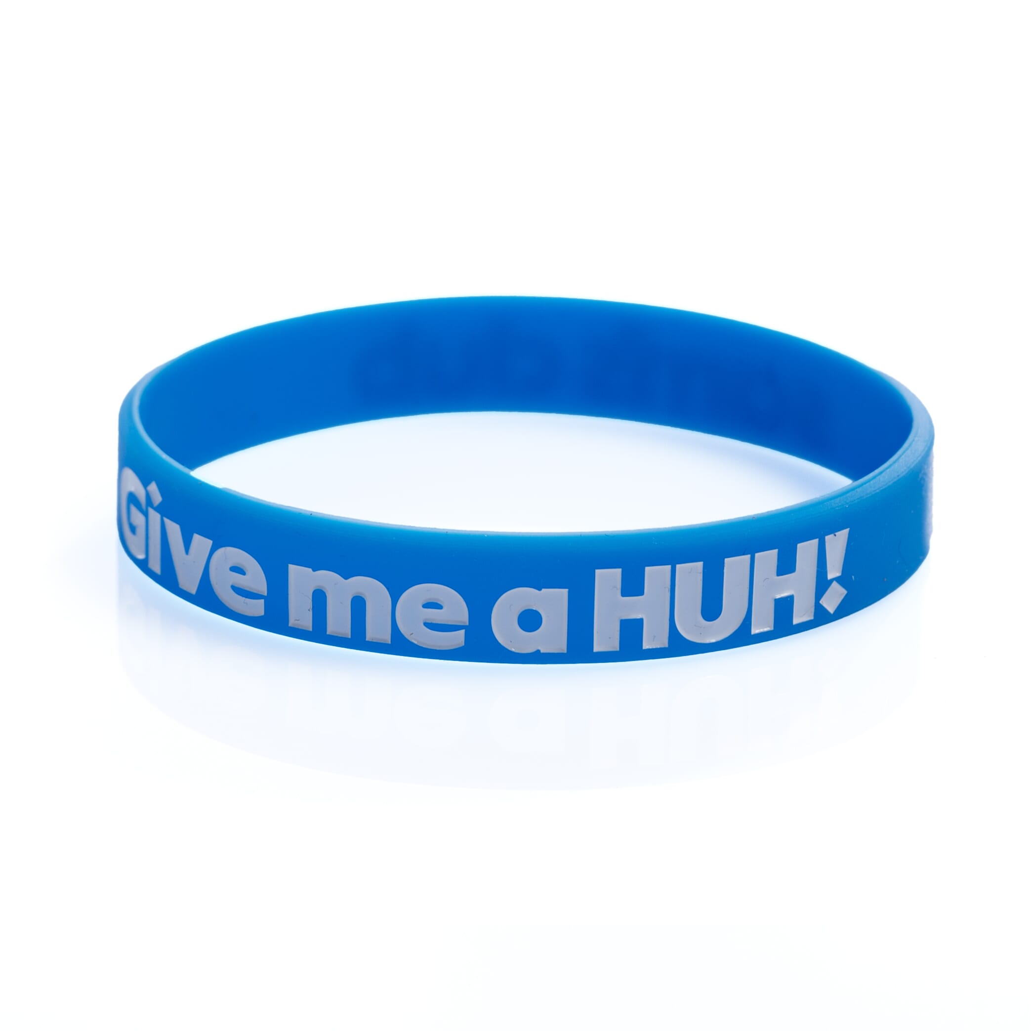 Give me a HUH! Silicone Bracelet