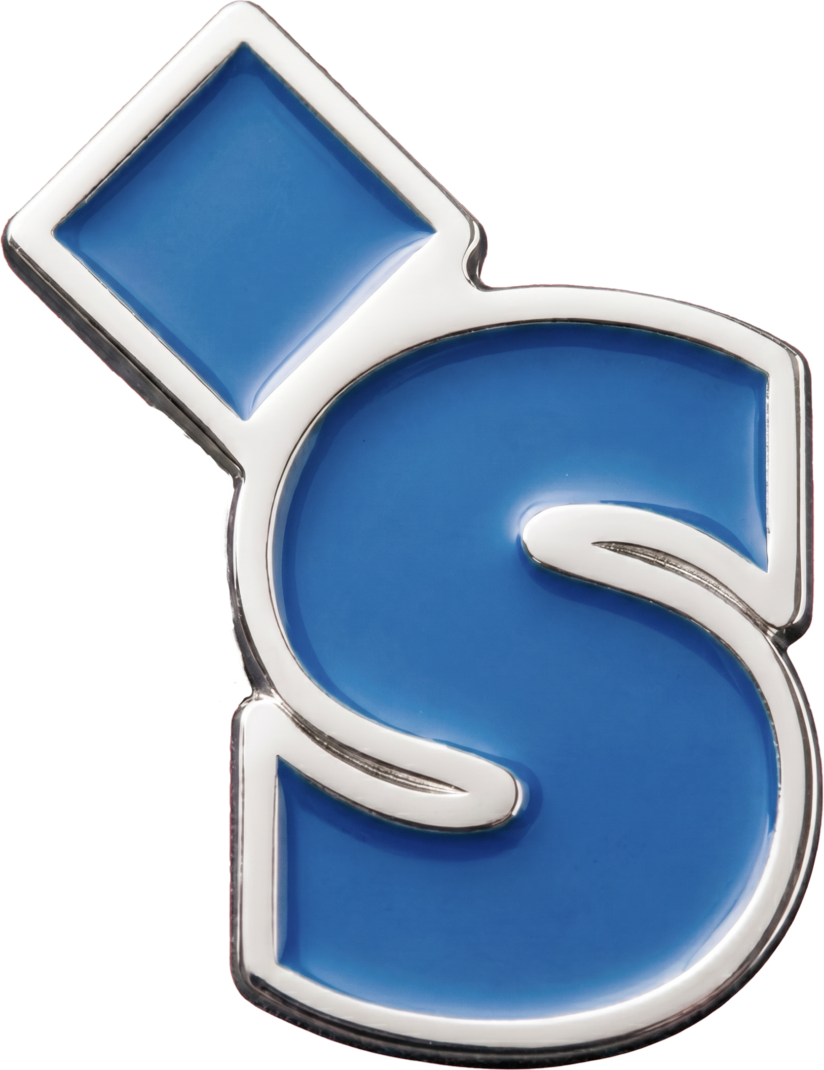 HUH Club Blue Lapel Pin