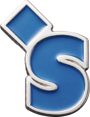 HUH Club Blue Lapel Pin