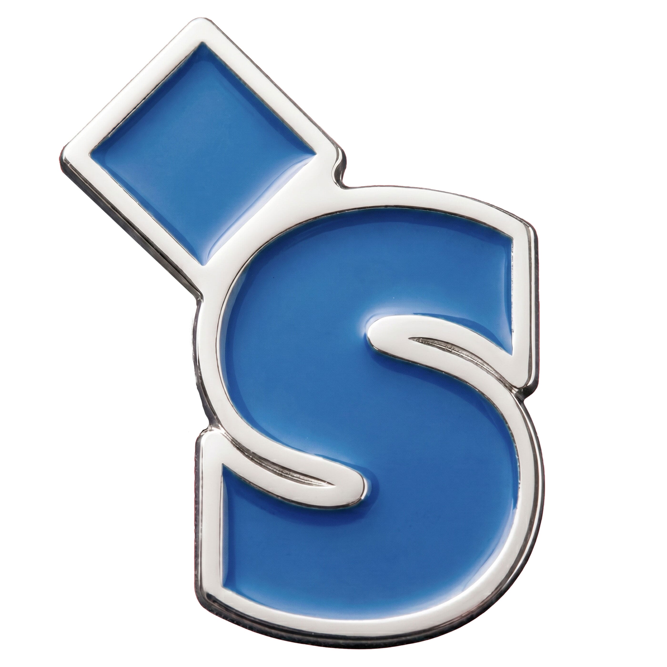 HUH Club Blue Lapel Pin