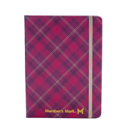 Member's Mark Plaid Journal