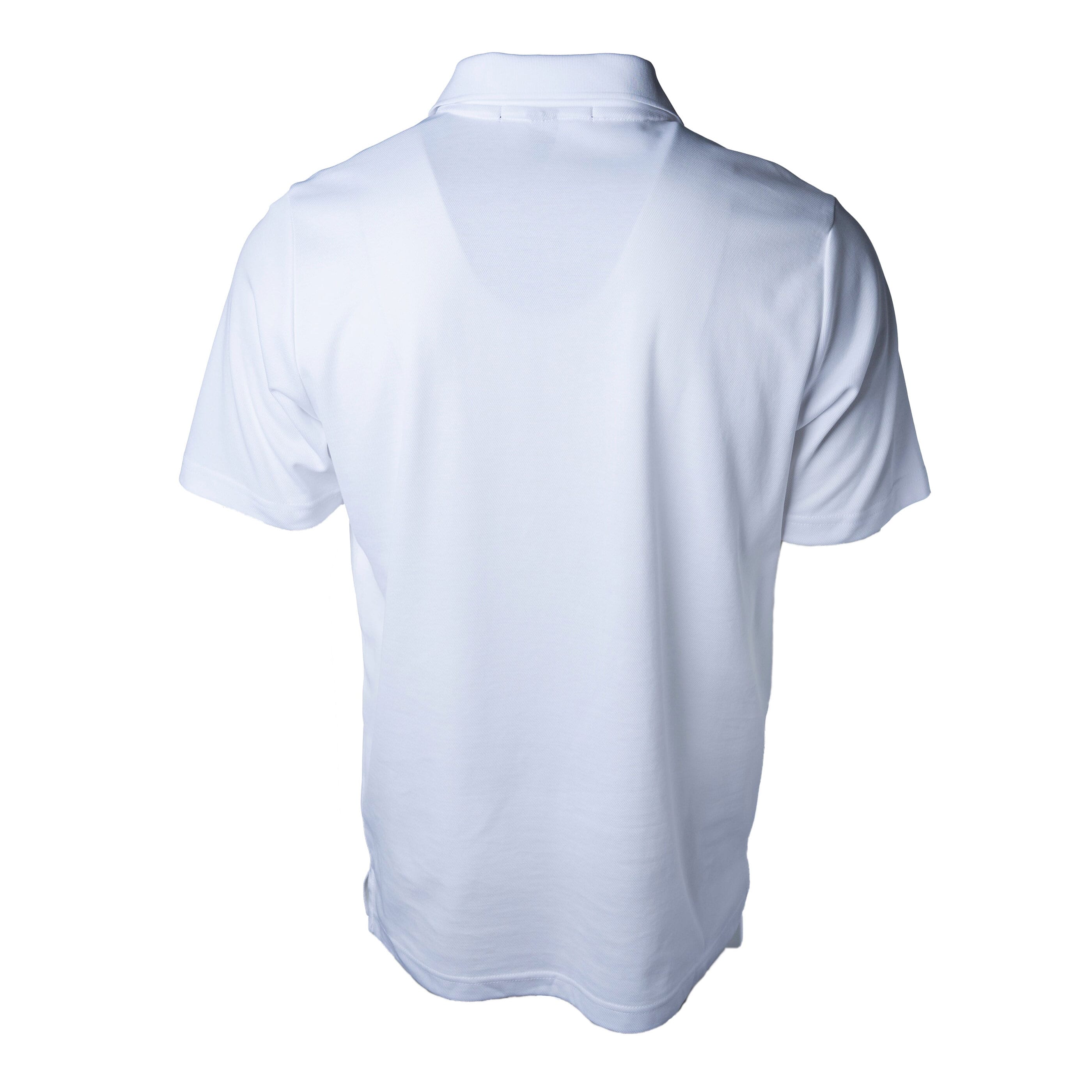 Men's HUH White Polo