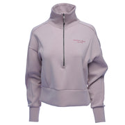 Member's Mark Womens Sandwash Half-Zip Plum Whisper
