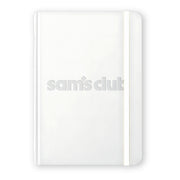 Sam's Club White Debossed Core Journal