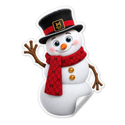 MM Snowman Sticker