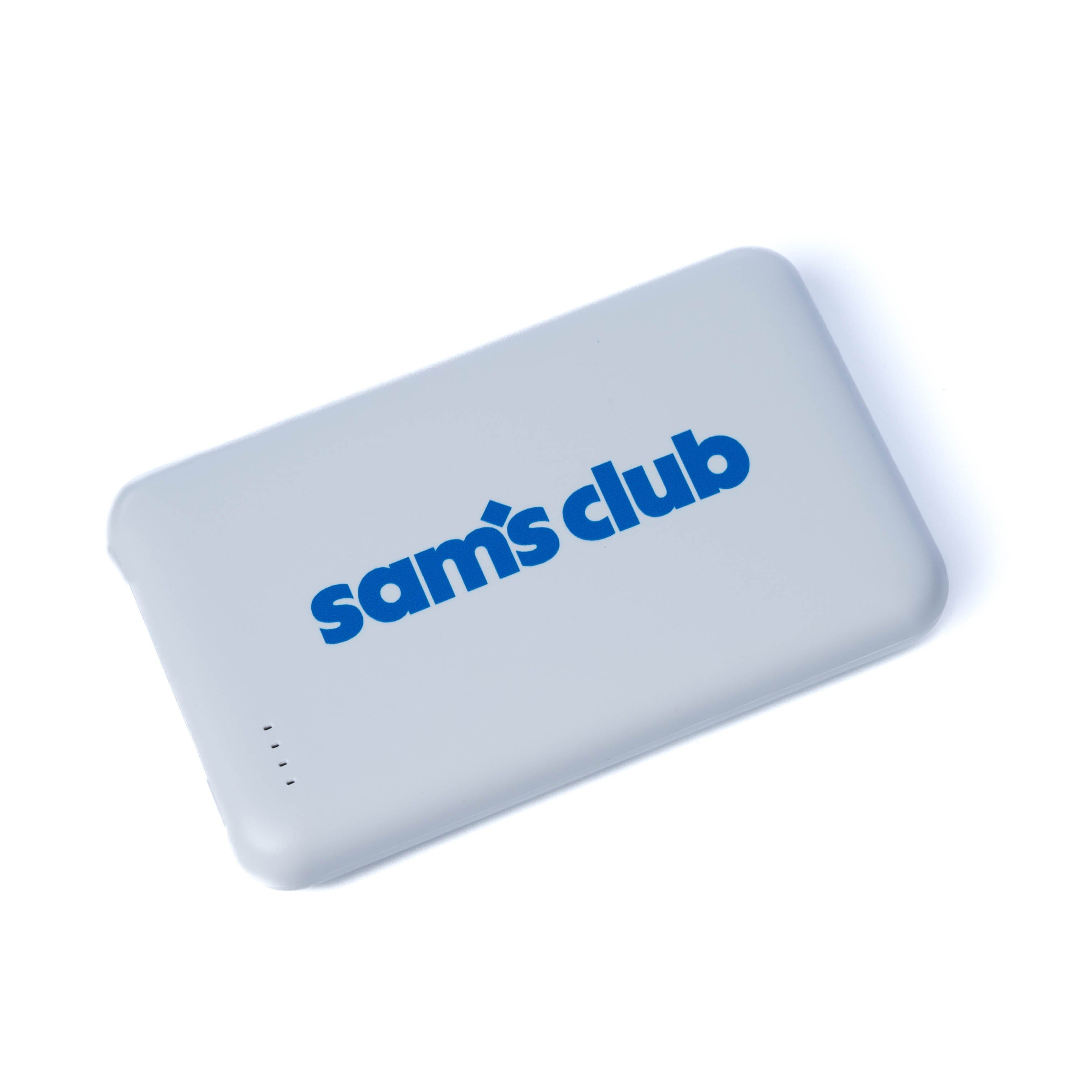 White Power Bank 5,000 mAh