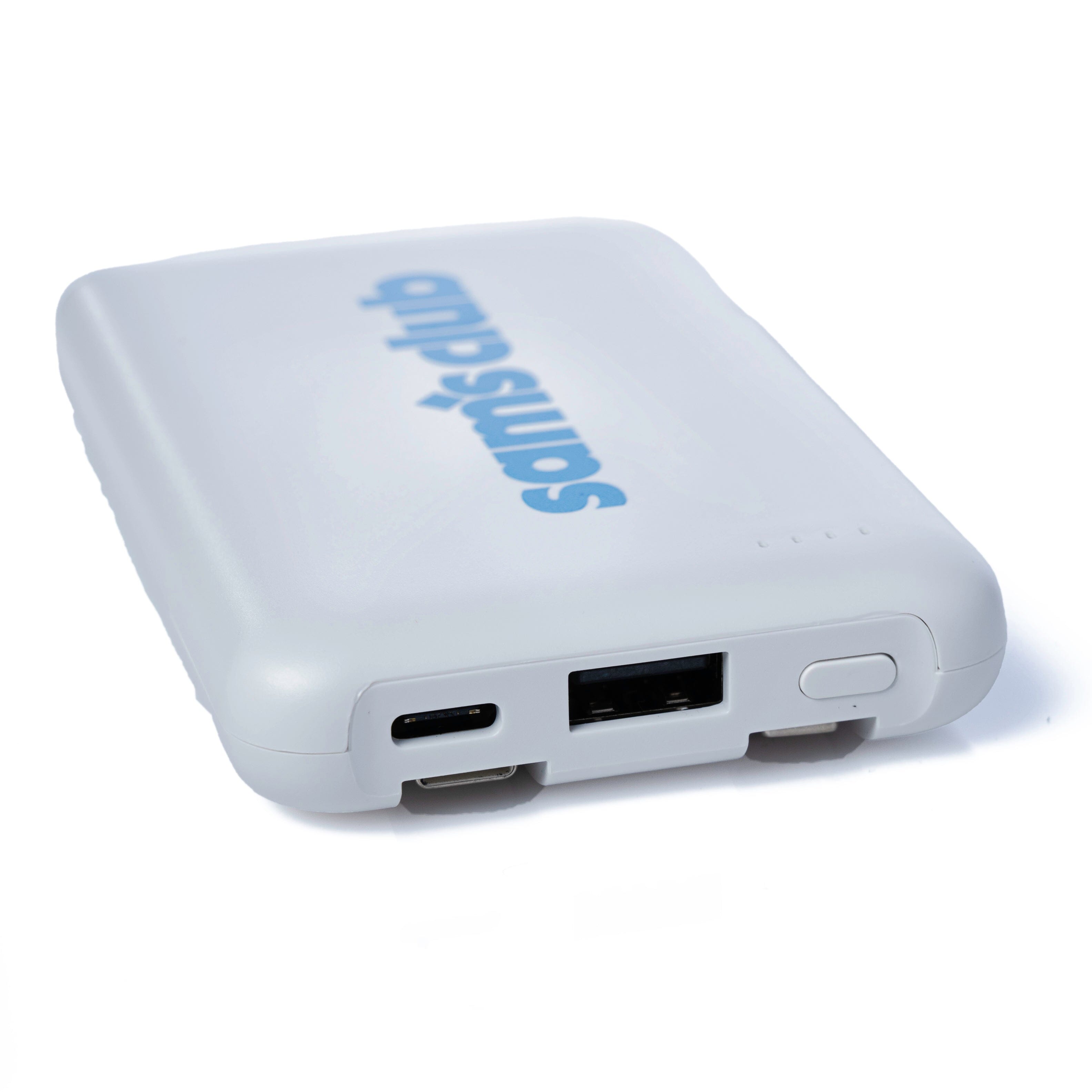 White Power Bank 5,000 mAh