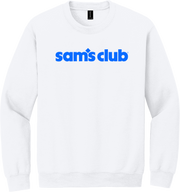 Sam's Club White Logo Crewneck Sweatshirt